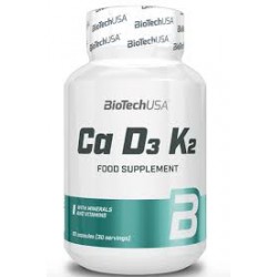 BIOTECH CA D3 K2 90 CAPS