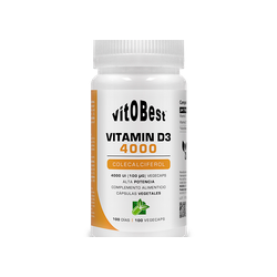 VITOBEST VITAMINA D3 100CAPS