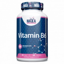 HAYA LABS VITAMIN B6 90 TABS