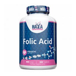 HAYA LABS FOLIC ACID 250 TABS