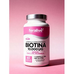 FERALIVE BIOTINA 60 CAPS